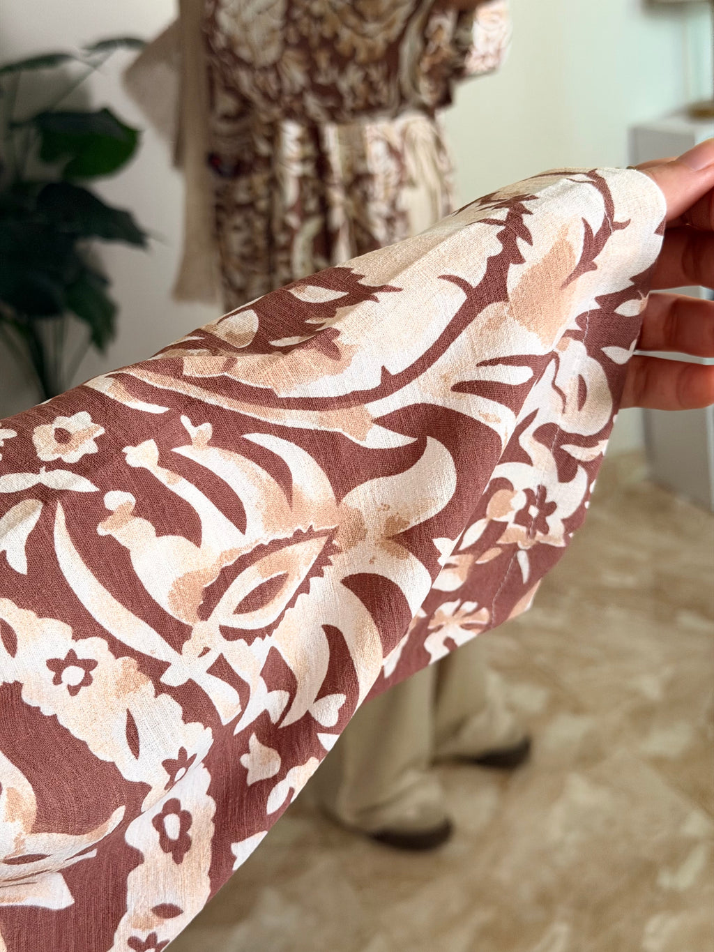 Mocha Kimono