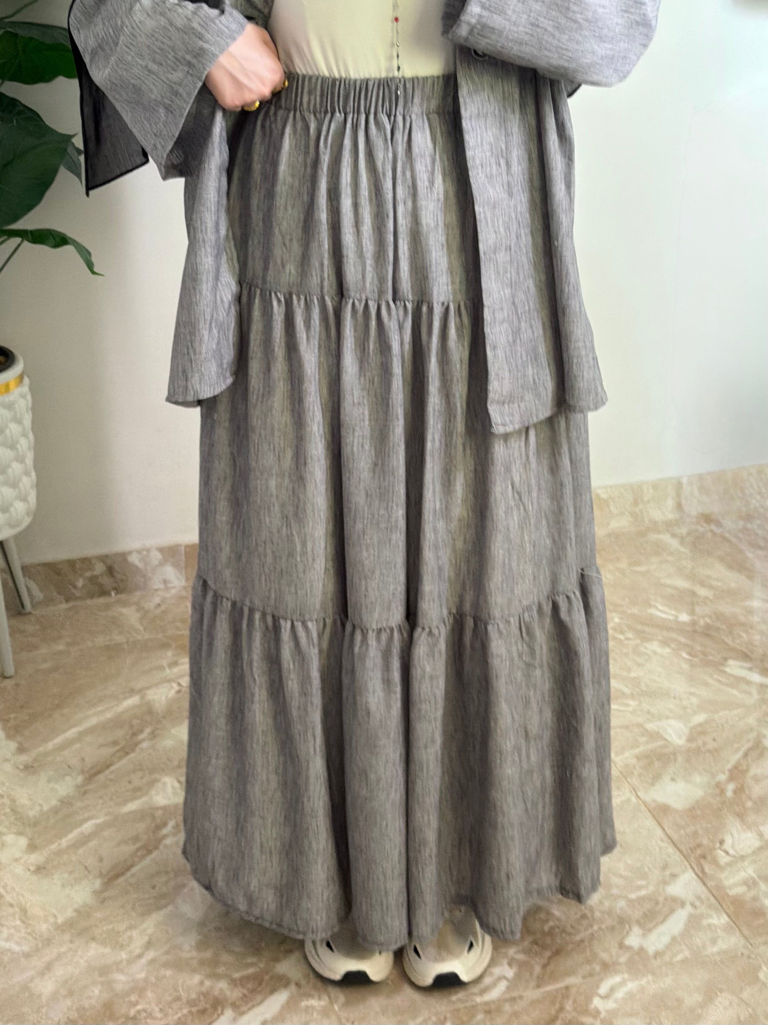 Diana Skirt- Grey