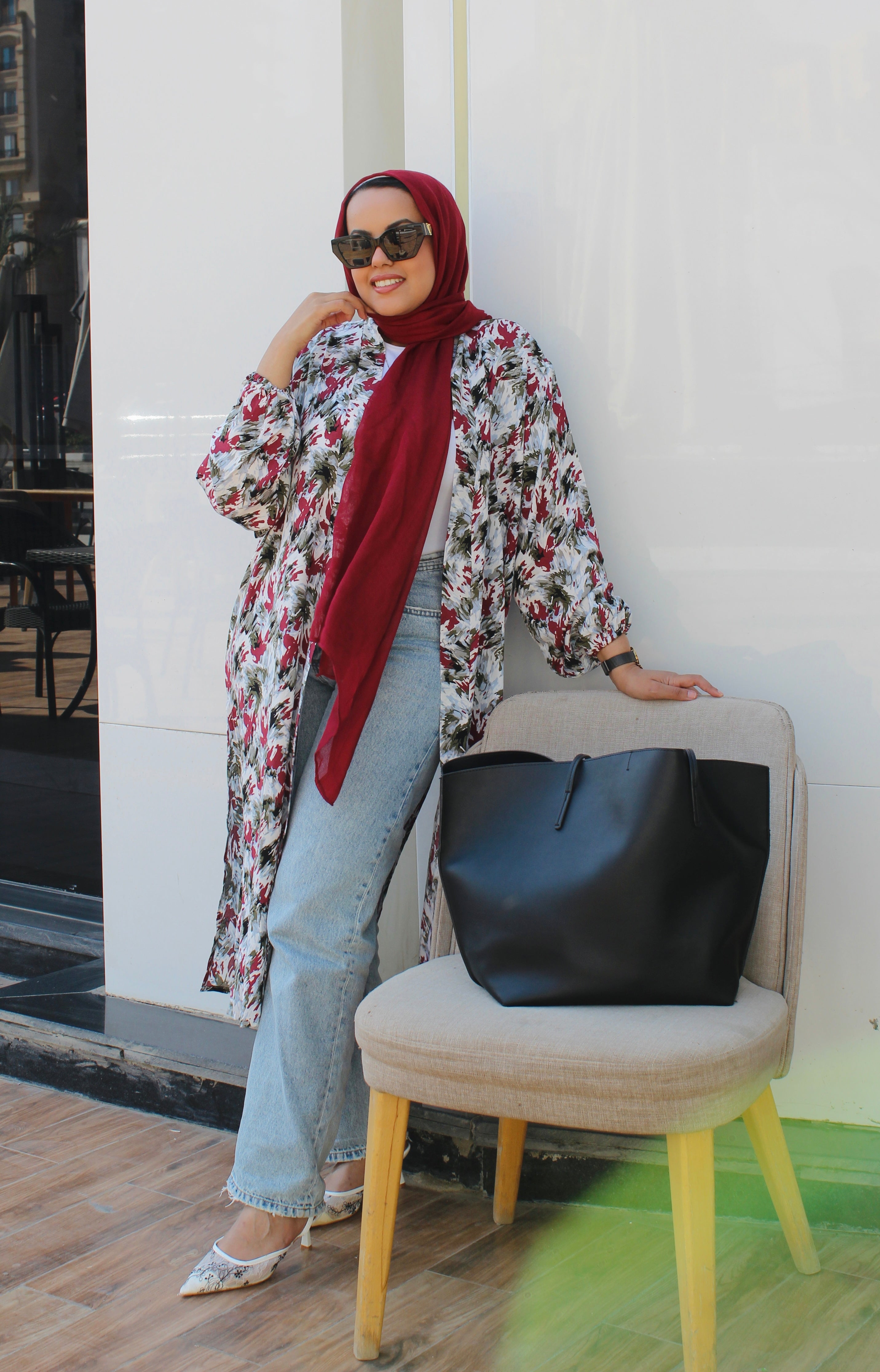 Long Cardigan - mix colors