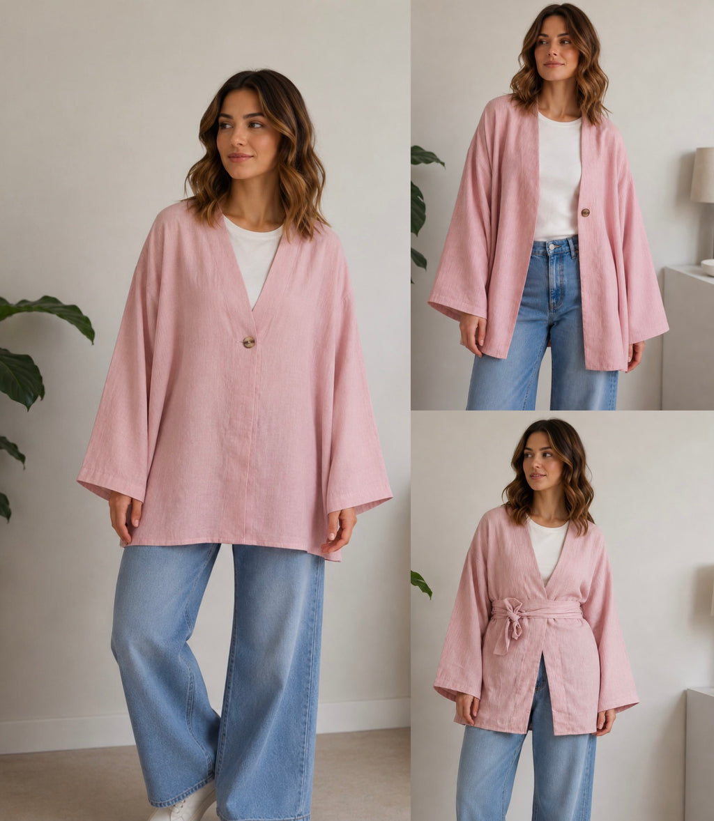 Diana Blouse - Pink