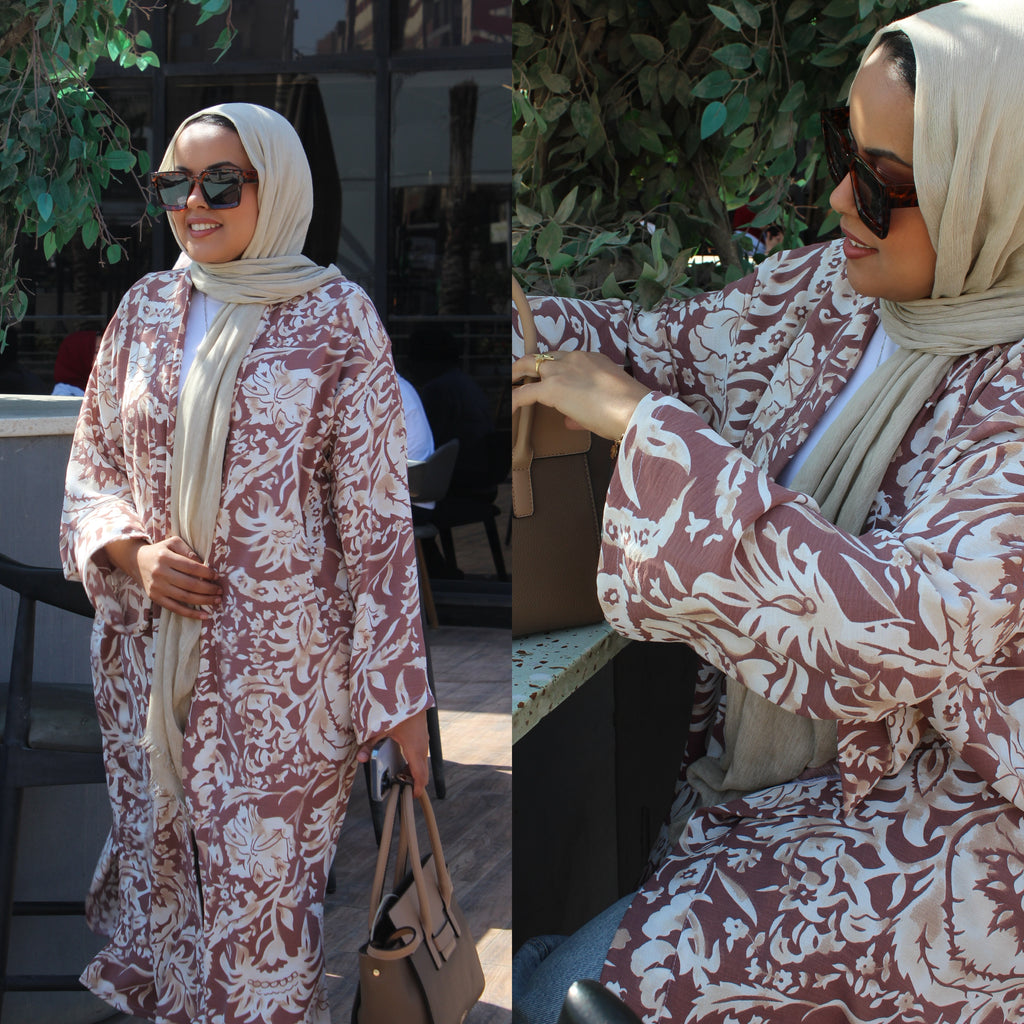 Mocha Kimono