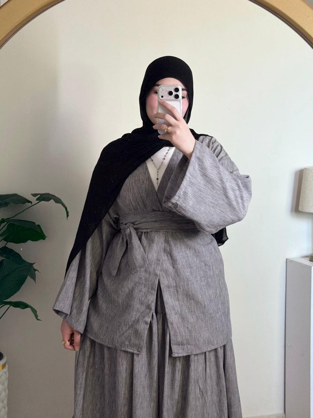 Diana Blouse - Grey