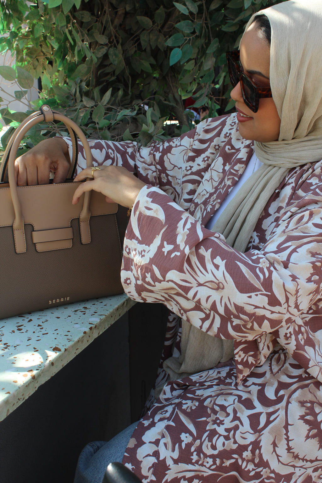 Mocha Kimono