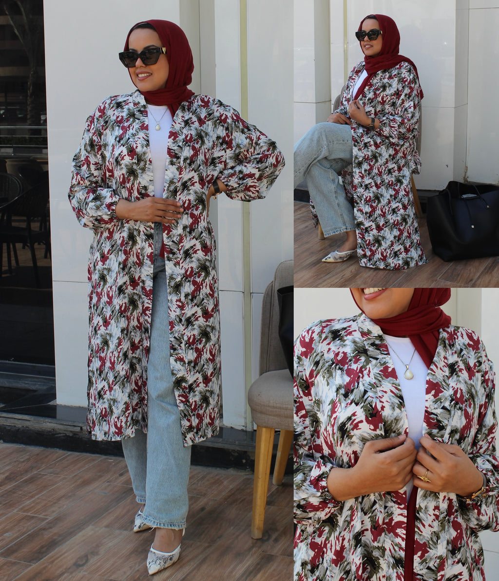 Long Cardigan - mix colors