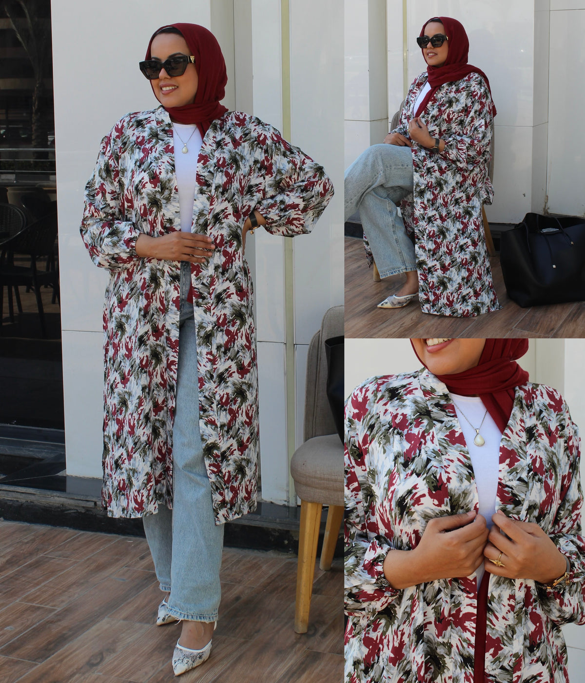 Long Cardigan - mix colors