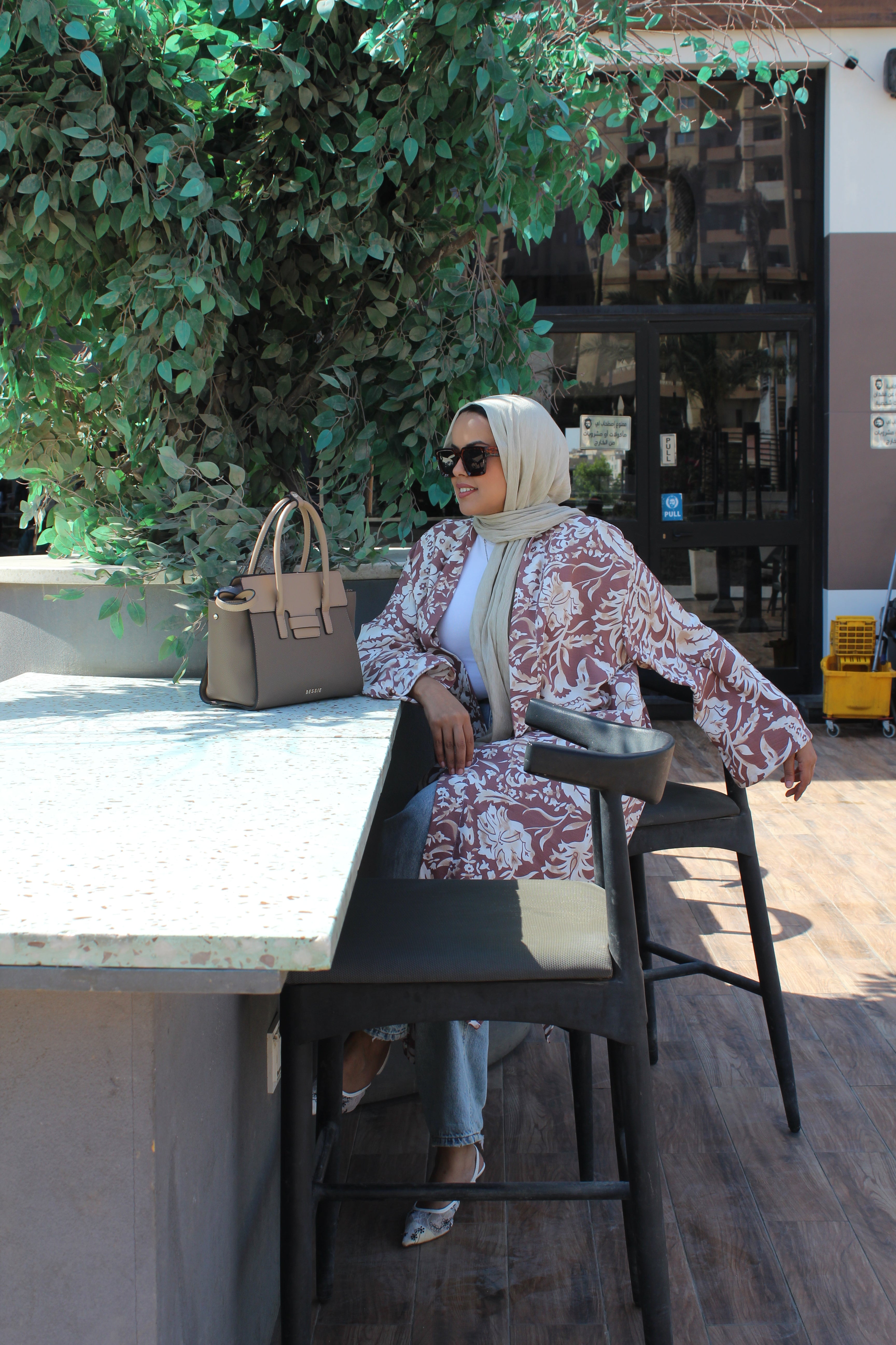 Mocha Kimono