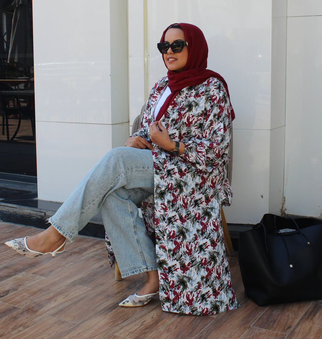 Long Cardigan - mix colors