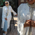 Floral Kimono - off white