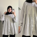 Ruffled Polka Dots Blouse