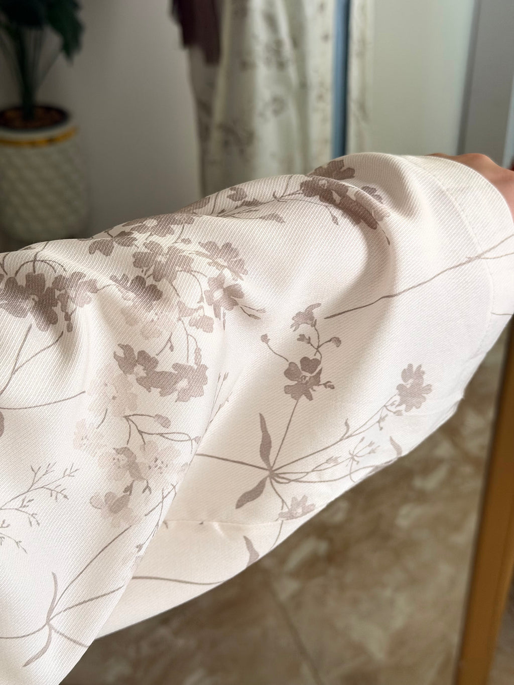 Floral Kimono - off white