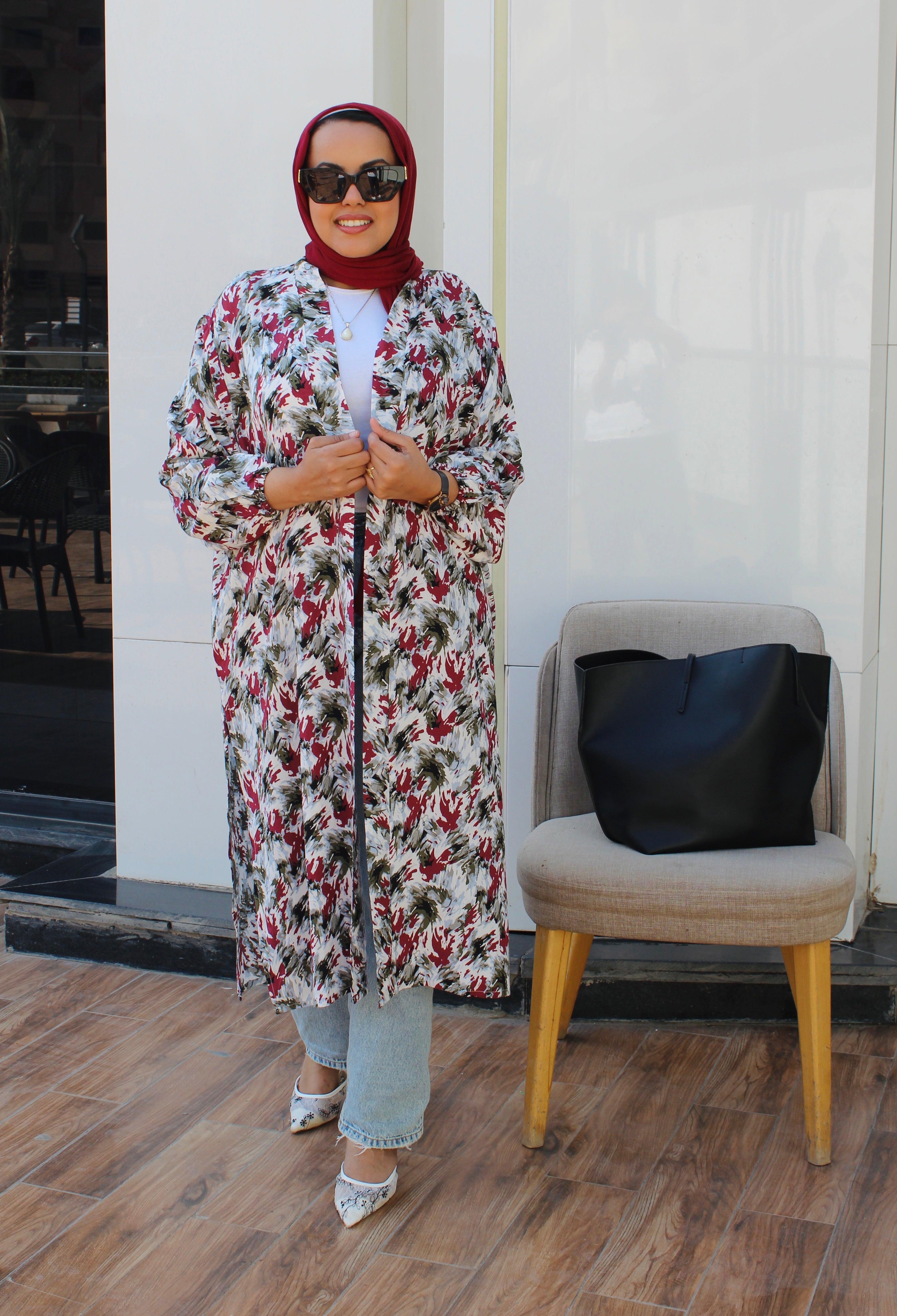 Long Cardigan - mix colors