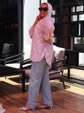 Floral Cotton Blouse - Pink