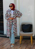 Long Cardigan - mix colors